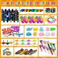 thumbnail image 2 of ZhoHuaBoy 120 Pzas de Recuerdos para Fiestas Infantiles, Rellenos de Bolsas de Regalos, Rellenos de Piñata, Juguetes de Caja Del Tesoro para Edades de 3-12, Premios de Aula, Juguetes Antiestrés Al po, 2 of 6