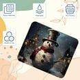 thumbnail image 3 of Mouse Pad, Anti-Slip Rubber Mouse-pad for Gaming Office Laptop Computer Men Women Kids, Cute Custom Pattern Mouse Mat, Retro Christmas Snowman Design, 3 of 7