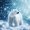 Blue White, variant on Castle Fairy Teens Wildlife Aurora Polar Bear Twin Sheets 3pcs,Icy Lake Snow Mountain Bedding,Mint Lavender White,1 Fitted Sheet, 1 Flat Sheet and 1 Pillowcase