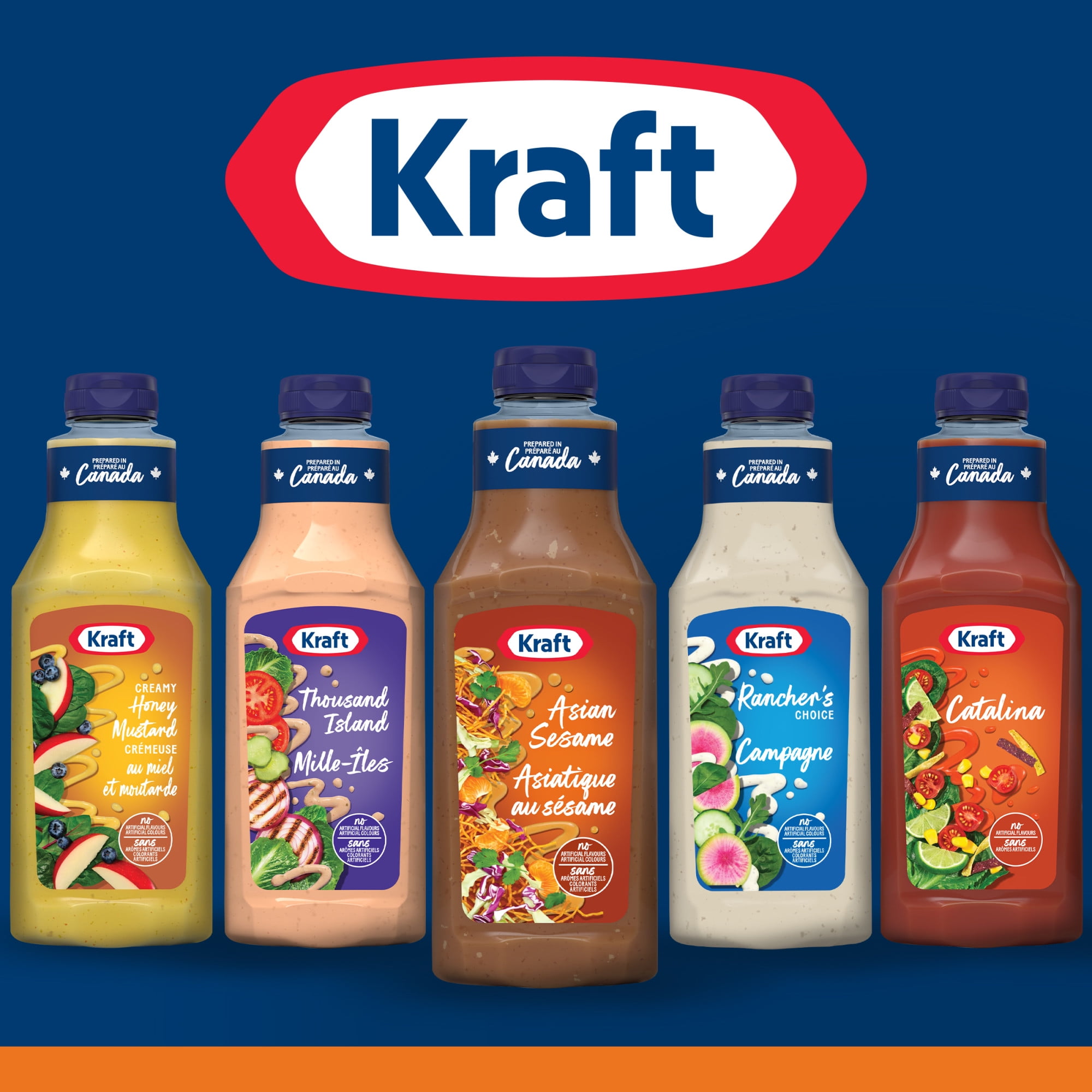 Kraft Asian Sesame Salad Dressing, 425 mL Bottle