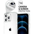thumbnail image 4 of Phone Case for iPhone 12 Pro Max, Clear Case Protective Bumper Slim Cover, 4 of 10