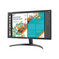 thumbnail image 2 of LG 24QP500-B - LED monitor - 24" (23.8" viewable) - 2560 x 1440 QHD @ 75 Hz - IPS - 300 cd/m�� - 1000:1 - HDR10 - 5 ms - 2xHDMI, DisplayPort, 2 of 8