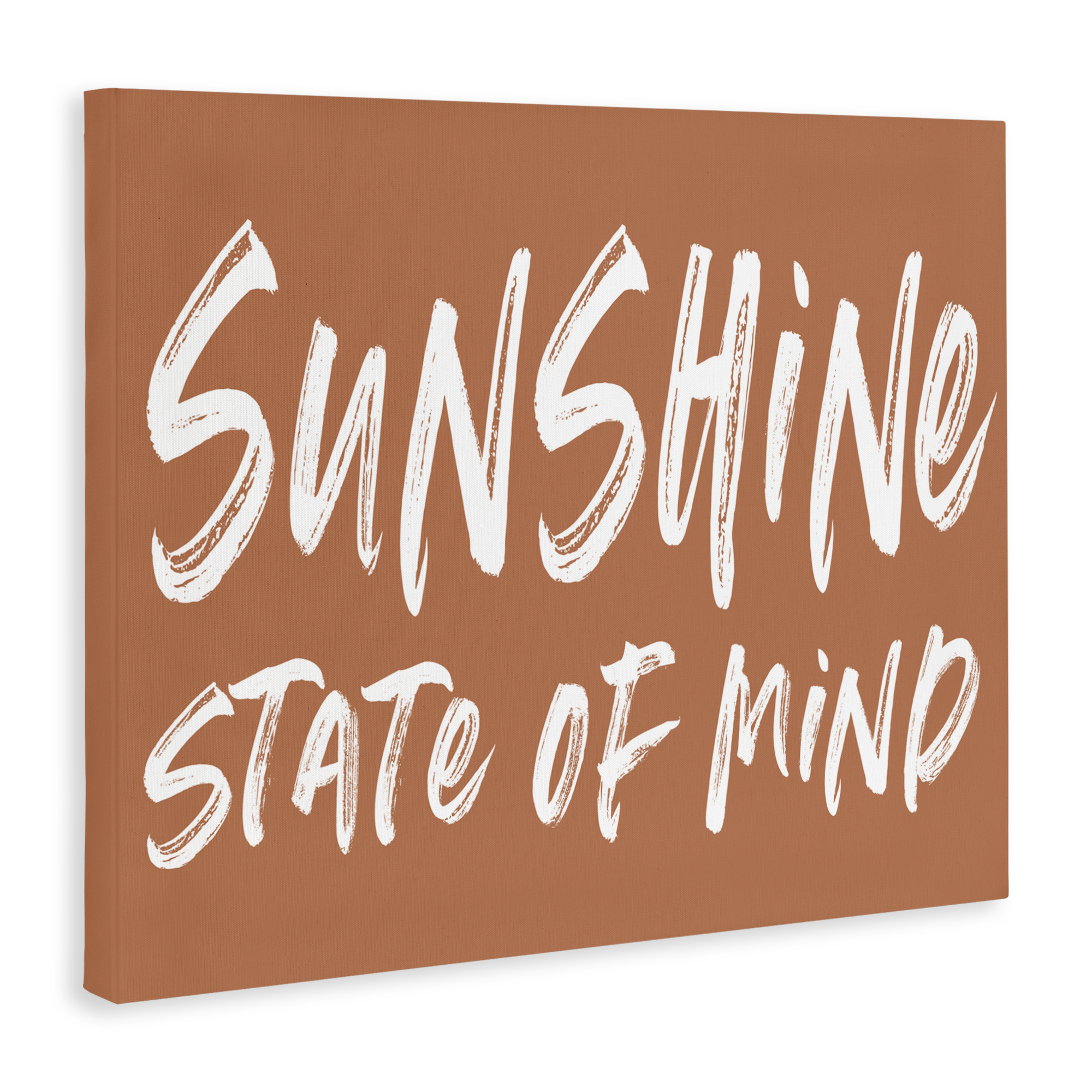 Summery Sunshine State Of Mind Canvas Wall Art, design by Lettered and Lined