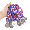 thumbnail image 3 of Trofeo de medallas de ganadores de oro de plástico para niños, juego de premios deportivos, juguetes para niños, recuerdos de fiesta de cumpleaños, rellenos de piñata, 10 Uds.（A03 10pcs, 3 of 5