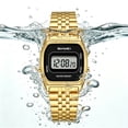 thumbnail image 2 of SKMEI Watch for Women Waterproof Digital Watch Square Stainless Steel Women Watch, 2 of 6