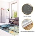 thumbnail image 4 of Modern Abstract Area Rug, Non-Shedding Living Room Bedroom Dining Home Office Crystal Velvet Carpet, 2' x 3', Ink Painting, 4 of 8