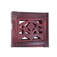 thumbnail image 3 of Vintage Oriental Style 4 Panels Screen Room Divider FUR9120, 3 of 6