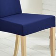thumbnail image 3 of Funda para silla de banquete, decoración para bodas, fiestas, impermeable, color azul Azul oscuro, 3 of 5