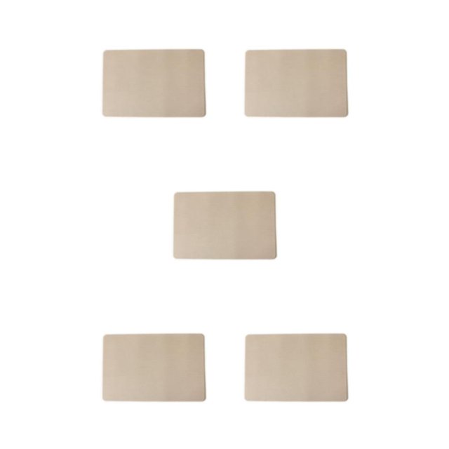 Ounissouiy Tapete de de PVC para comedor, posavasos antideslizante, antideslizante, accesorios para el hogar, café ligero multiusos Type2 NO2