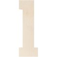 thumbnail image 3 of Lettres et Chiffres de Police Universitaire Bouleau Baltique 13.5 Pouces-1, 3 of 4