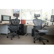 The Original Headrest For The Herman Miller Aeron Chair by Engineered Now