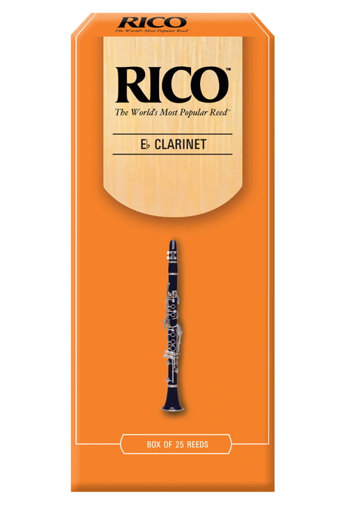 10-pack Strength 3.5 Rico by DAddario Eb Clarinet Reeds 