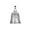 White, variant on Men Vintage Punk Style Wing Design 3D Design Motorcycle Guardian Bell Evil Spirit Trap Bell Biker Good Luck Charm Cross Pendant Bell BLACK