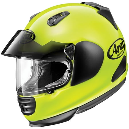 Arai Helmets Def Pro-cru Flor Yel Md Medium Fluorescent Yellow