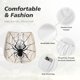 thumbnail image 4 of Balery Spiders On The Web 1 Pantalones cortos deportivos para mujer con forro y dos bolsillos, elásticos, para entrenamiento, gimnasio, yoga-Medium, 4 of 7