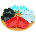 thumbnail image 2 of HONMEET 1 Set Christmas Tree Shaped Platter: Compartment Food Tray For Christmas Appetizers - Fruit Dish & Candy Containers - Snack Organizer Candy Dish (8 Grid), 2 of 7