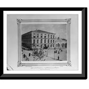 Historic Framed Print, [Quarters for gendarmes and soldiers who have recently arrived from the provinces].Abdullah Frres, Phot., Constantinople. - 2, 17-7/8" x 21-7/8"