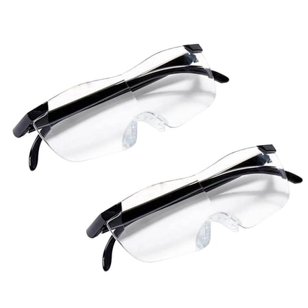 Glasses for Close Work and Reading with Magnification for Precision Tasks -Glare Lightweight Eyewear for Sewing and Craft Projects