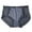 D, variant on Women's Panties Brief Crotchless Silk Mid Waist Seamless Breathable Lace Mesh Underwear for Everyday Comfort