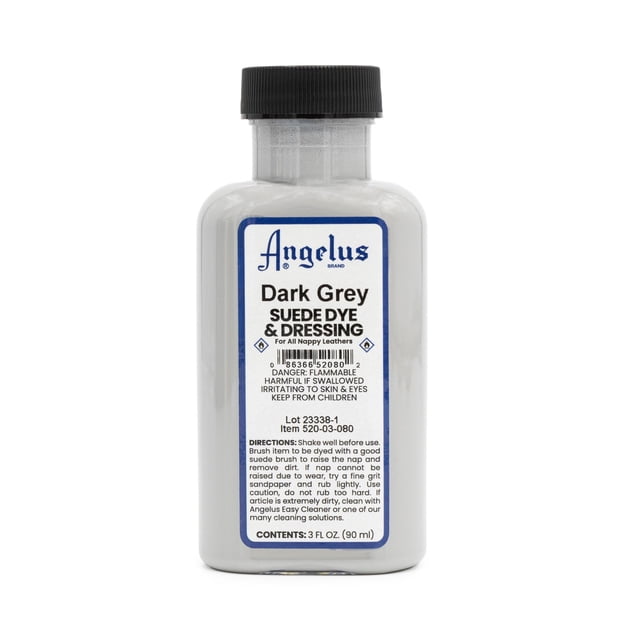 Suede Dye Angelus Dark Grey 90 ml Premium Liquid