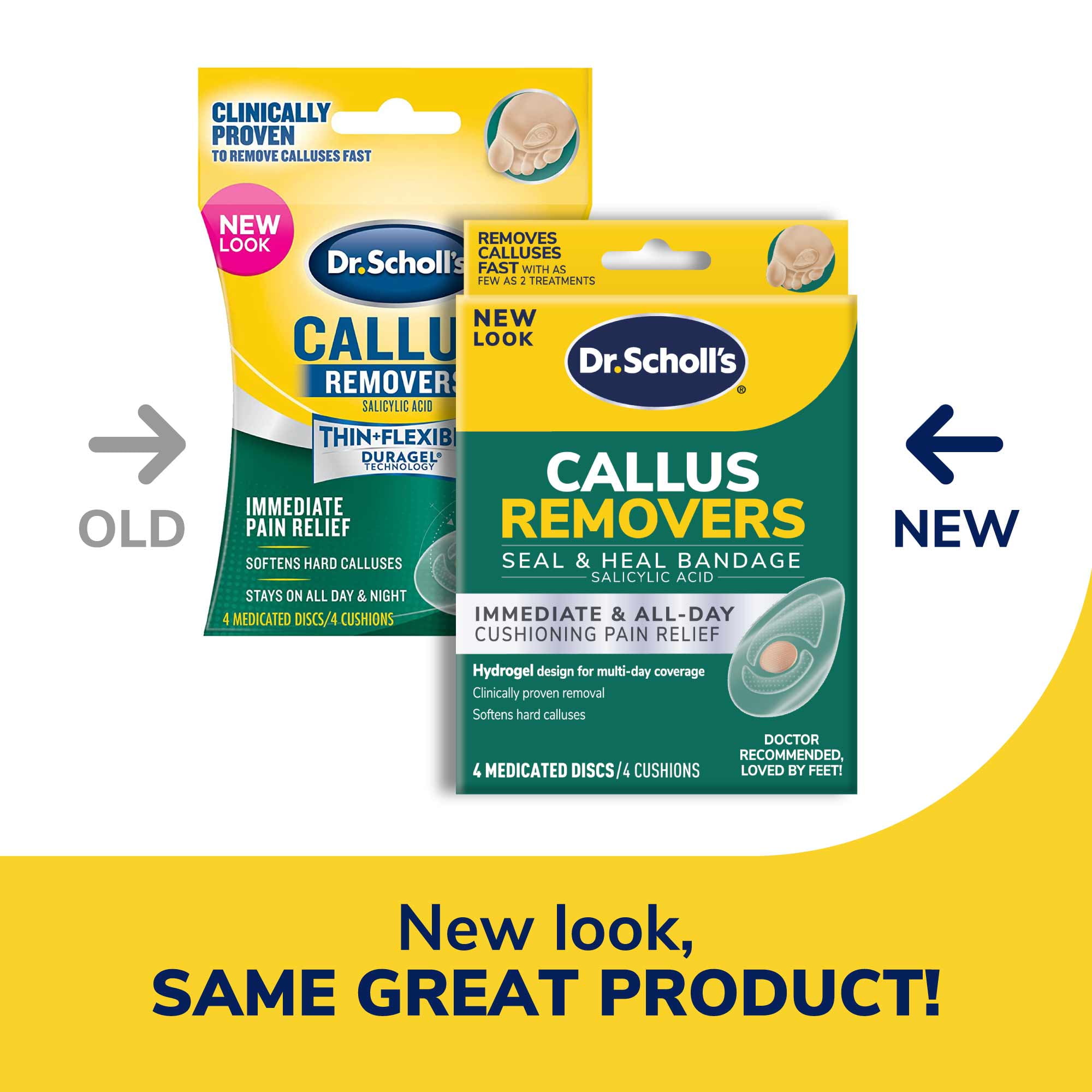Dr. Scholl's Callus Remover Seal & Heal Bandage with Hydrogel