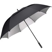 dxynlg 54/62/68 Inch Extra Large Windproof Golf Umbrella UV Automatic Open Double Canopy Vented Sun Rain Stick Umbrella
