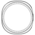 thumbnail image 5 of Pour Galaxy Watch 8 40mm Couverture Demi-Rangée Diamant, 5 of 5