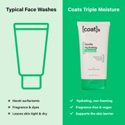 COATS Gentle Hydrating Cleanser [5oz] – Moisturizing Face Wash w/Hyaluronic Acid