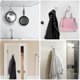 thumbnail image 4 of Large Adhesive Hooks 22ib(max),waterproof Rustproof Wall Hooks,8pcs, 4 of 5