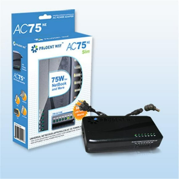 Prudent Way PWI-AC75NE Adaptateur Universel pour Ordinateur Portable 75 W