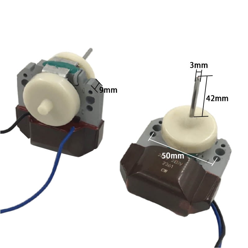 AC220V Refrigerator Freezer Cooling Fan Motor Fan Motor Asynchronous Motor for Refrigerator