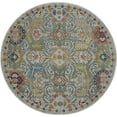 thumbnail image 2 of Nourison Global Vintage Bohemian Grey/Multicolor 6' x ROUND Area Rug, (6' Round), 2 of 8