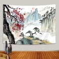 thumbnail image 3 of Japanese Tapestry, Cherry Blossom Tapestry, Asian Japanese Wall Tapestry, Nature Landscape Tapestries for Bedroom Living Room Home Decor, 3 of 4