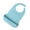 Light Blue, variant on Practical Silicone Bib Washable Eating Aid Dining Protector Feeding Burp Cloth Drooling Bib for Adults Seniors