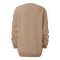 thumbnail image 5 of VEKDONE Oversized Sweatshirt for Women Fall Long Sleeve Crewneck Thin Fleece Sweatshirts Casual Loose Fit Lightweight Pullover Tops Solid Y2k Sweatshirt, 5 of 5