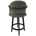 thumbnail image 2 of Swivel Counter 26" Bar Stool - M-79 Grey Metal - Wood Base, 2 of 3