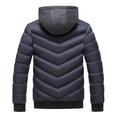 thumbnail image 1 of Gibobby Chamarra acolchada para hombre Chaqueta acolchada ligera resistente para hombre(Azul,XG), 1 of 5