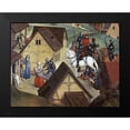 thumbnail image 2 of Memling, Hans 18x15 Black Modern Framed Museum Art Print Titled - Slaughter of The Innocents, 2 of 5