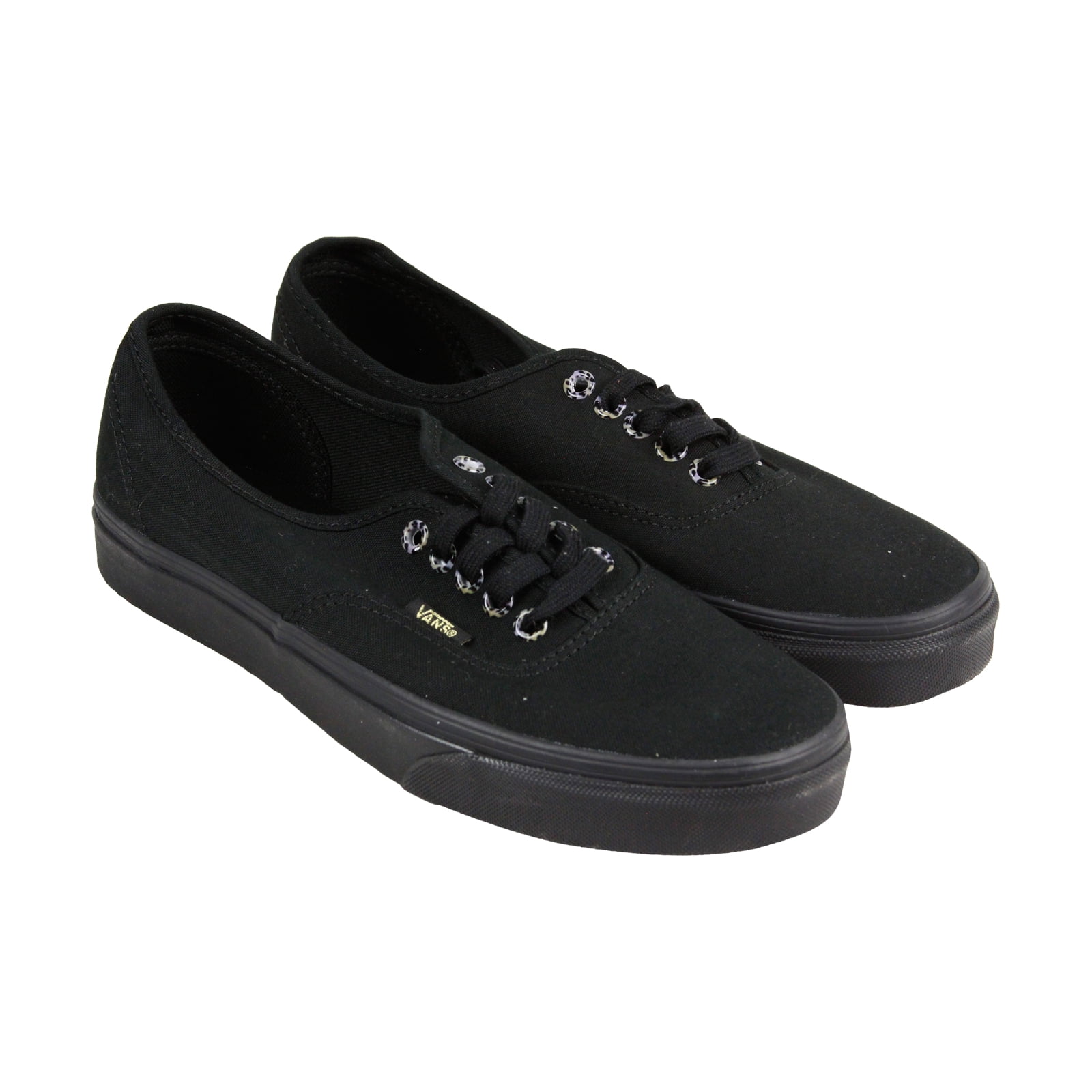 mens black canvas vans
