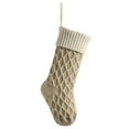 thumbnail image 2 of Pklyzj Christmas Stockings Knitted Christmas Stockings 18 Inches Large Knitting Wool Christmas Decorations Candy Bag Holiday And Family Stocking For Fireplace Christmas Party Decoration Christmas De, 2 of 6