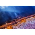 thumbnail image 2 of Chang, Phillip 24x17 White Modern Wood Framed Museum Art Print Titled - Flamingo fly over the lake, 2 of 4