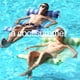 thumbnail image 5 of Paquete de 2 flotadores inflables para piscina, hamaca de piscina 4 en 1 con malla inferior de 3 tubos, hamaca inflable para adultos, silla flotante portátil para viajes, piscina, jacuzzi, 5 of 5