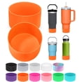 thumbnail image 1 of Bota accesoria de silicona para Stanley Cup de 40 oz e hidroflask de 12 a 24 oz, 1 of 7