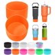 thumbnail image 1 of Bota accesoria de silicona para Stanley Cup de 40 oz e hidroflask de 12 a 24 oz, 1 of 7