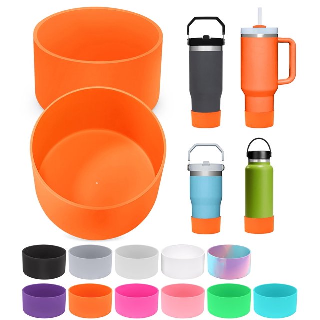 Bota accesoria de silicona para Stanley Cup de 40 oz e hidroflask de 12 a 24 oz