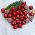 thumbnail image 3 of Christmas Ornaments Christmas Balls 30PCS 1.5in Christmas Balls Ornaments For Xmas Tree Shatterproof Christmas ornaments, 3 of 9