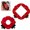 10-25R/30-50R, variant on Router Corner Radius Template, Router Templates and Jigs for Woodworking, Guides and Edge Guide for Precision Routing, 8-in-1 Arc Cutting Guide Set (R10-R50), Fits Trim, Handheld, andTable Routers
