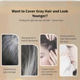 thumbnail image 2 of Plant Based Hair Dye Black 300ml ReadytoUse Herbal Hair Color for Men and Women Grey Coverage, 2 of 4