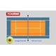 thumbnail image 3 of Pelotas de Tenis Tourna de Baja Compresión Etapa 2 para Niños x60, 3 of 3