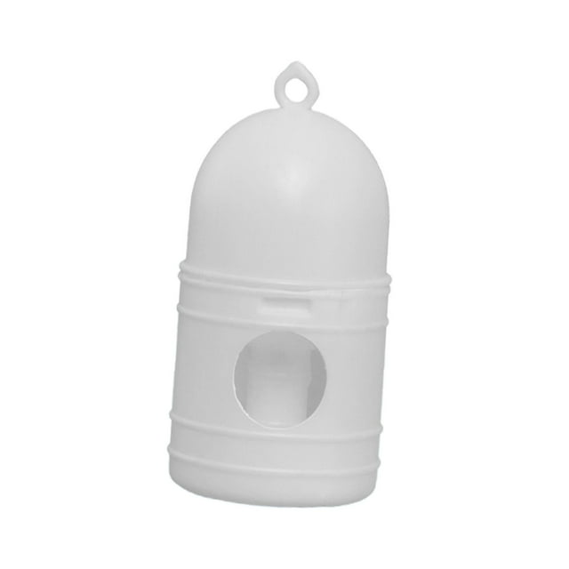 Dispensador automático de agua para pájaros y palomas Yuyangstore con mango superior de gran capacidad de 1L